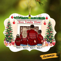 Personalized Christmas Family Benelux Ornament OB84 26O47 thumb 1