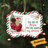 Personalized Christmas Friends My Person Benelux Ornament OB92 26O34 1