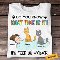 Personalized Cat Mom T Shirt OB91 30O58 thumb 1