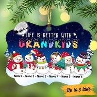 Personalized Grandma Christmas Benelux Ornament OB92 30O36 thumb 1