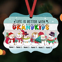 Personalized Grandma Christmas Benelux Ornament OB92 30O36 thumb 1