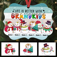 Personalized Grandma Christmas Benelux Ornament OB92 30O36 thumb 1