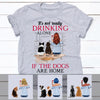 Personalized Dog Mom Drinking T Shirt AP31 26O53 1