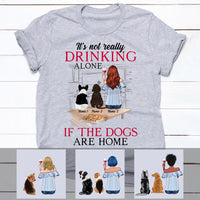 Personalized Dog Mom Drinking T Shirt AP31 26O53 thumb 1