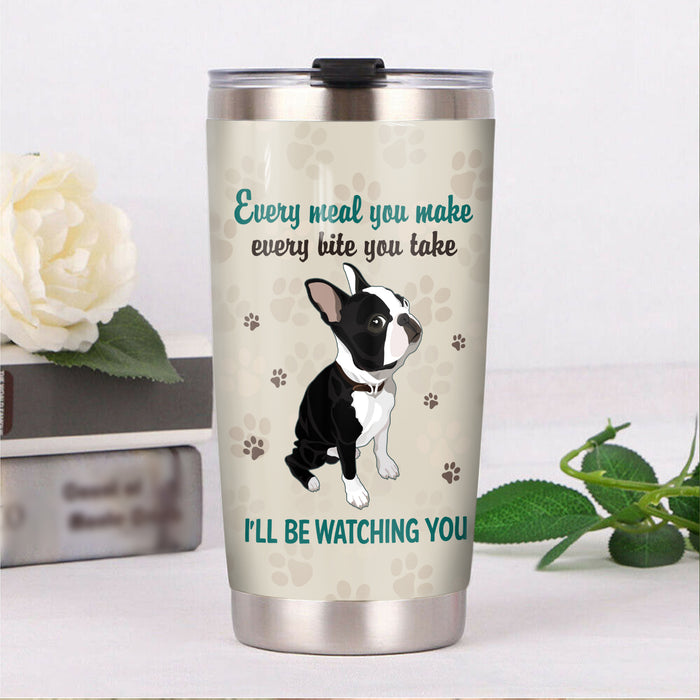 Boston Terrier Dog Steel Tumbler FB0406 70O57 1