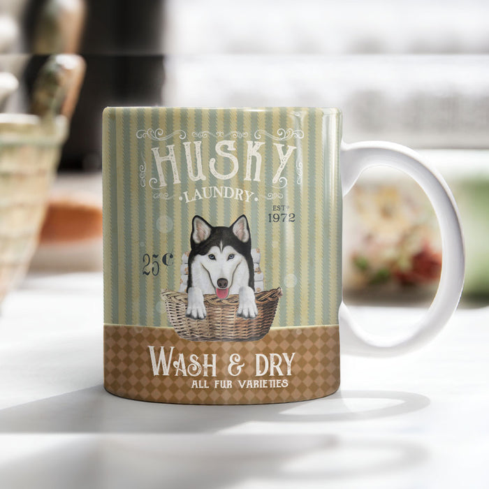 Husky Dog Laundry Company Mug FB0403 85O58 1