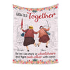Personalized Friends Gift Grow Old Together So We Can Race In Wheelchairs Blanket 31467 1