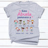 Personalized Abuela Spanish Grandma Belongs T Shirt MY102 81O34 1