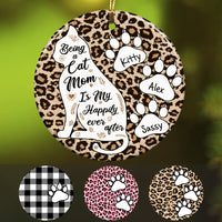 Personalized Cat Mom  Ornament OB261 73O57 thumb 1