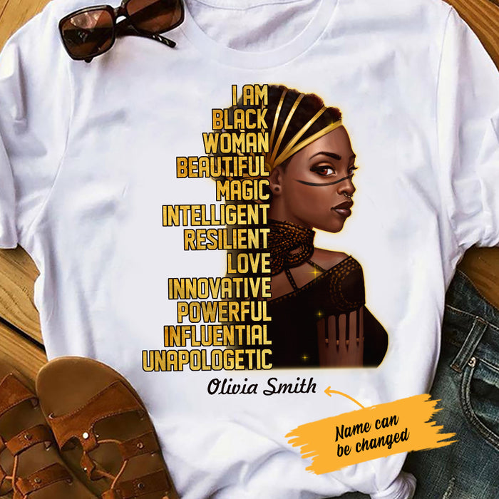 Personalized BWA I Am African T Shirt AG31 65O47 1