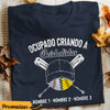 Personalized Dad Baseball Softball Padre Spanish T Shirt MY51 30O36 1