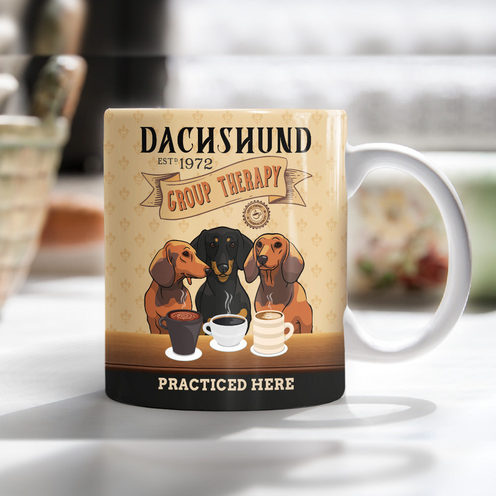 Dachshund Dog Coffee Therapy Mug FB1104 81O53