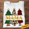 Personalized Mom Grandma Christmas Tree T Shirt OB93 95O34 1