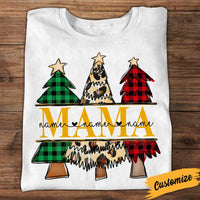 Personalized Mom Grandma Christmas Tree T Shirt OB93 95O34 thumb 1