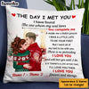 Personalized Christmas Couple Pillow OB112 26O47 (Insert Included) 1