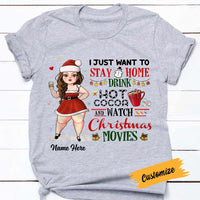 Personalized Christmas Girl T Shirt OB111 30O57 thumb 1
