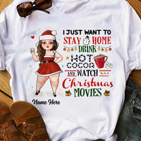 Personalized Christmas Girl T Shirt OB111 30O57 thumb 1