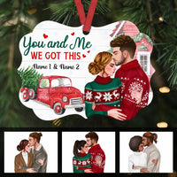 Personalized We Got This Couple Christmas Benelux Ornament OB111 23O36 thumb 1