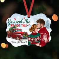 Personalized We Got This Couple Christmas Benelux Ornament OB111 23O36 thumb 1