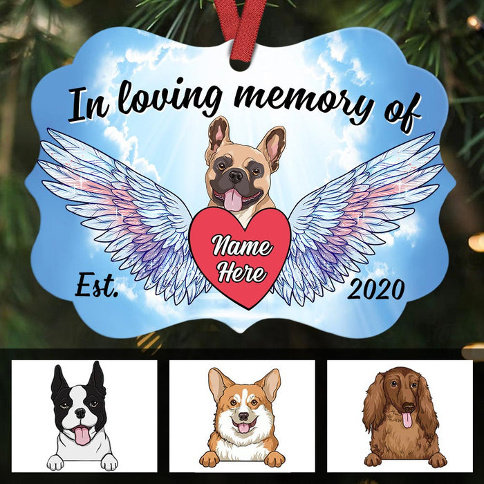 Personalized Dog Memo Benelux Ornament OB181 23O36 1