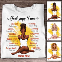 Personalized BWA God Says T Shirt OB121 30O58 thumb 1