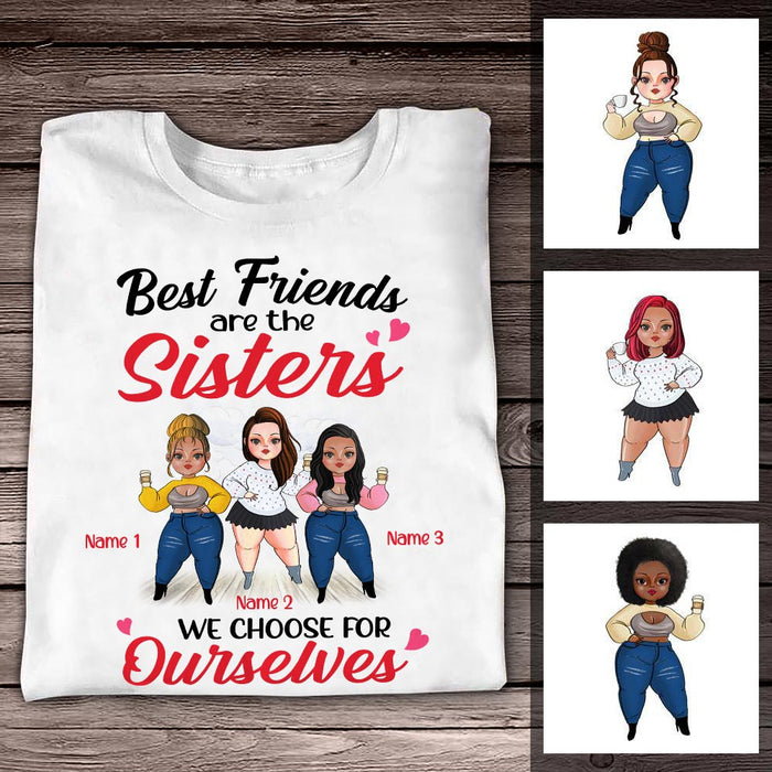 Personalized Friends Sisters T Shirt OB121 26O36 1