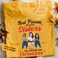 Personalized Friends Sisters T Shirt OB121 26O36 thumb 1