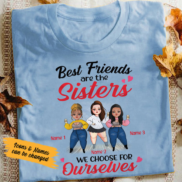 Personalized Friends Sisters T Shirt OB121 26O36 1