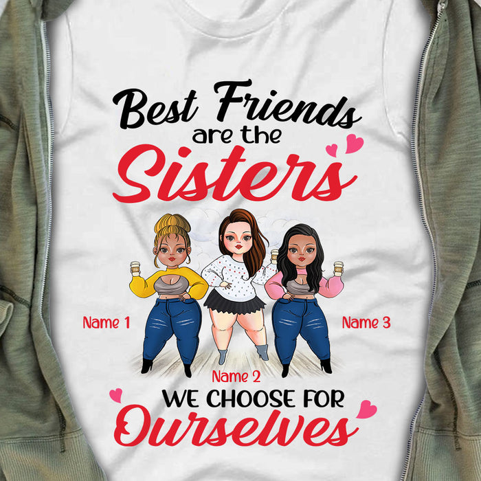 Personalized Friends Sisters T Shirt OB121 26O36 1