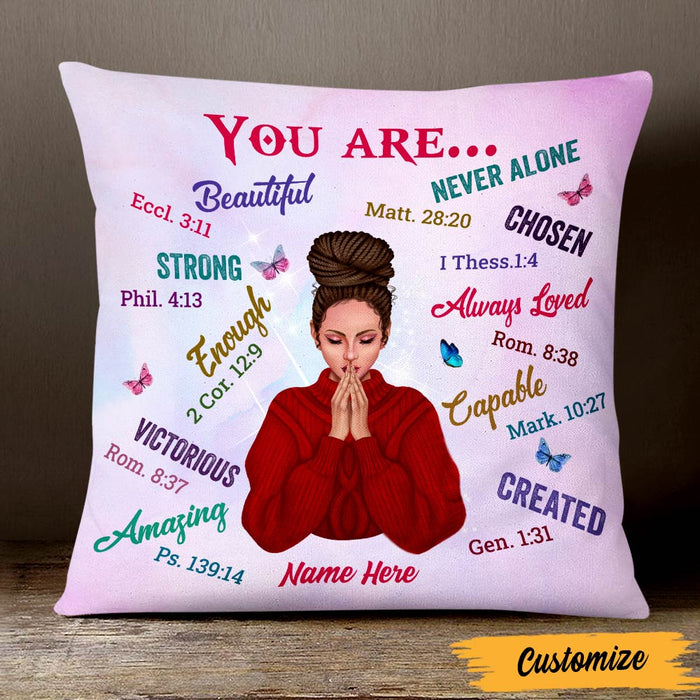 Personalized BWA Girl You Are Pillow OB122 95O47 1