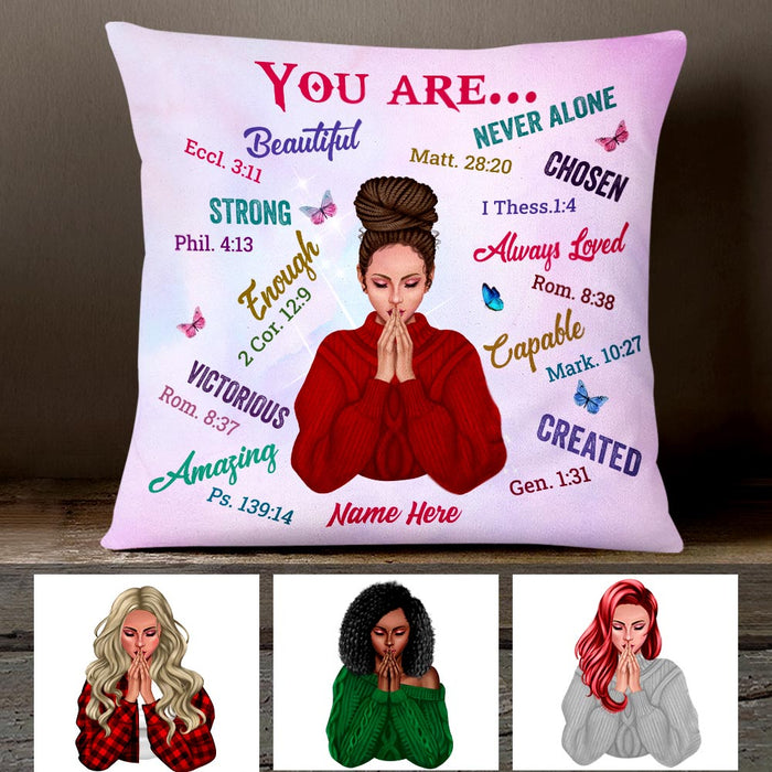 Personalized BWA Girl You Are Pillow OB122 95O47 1