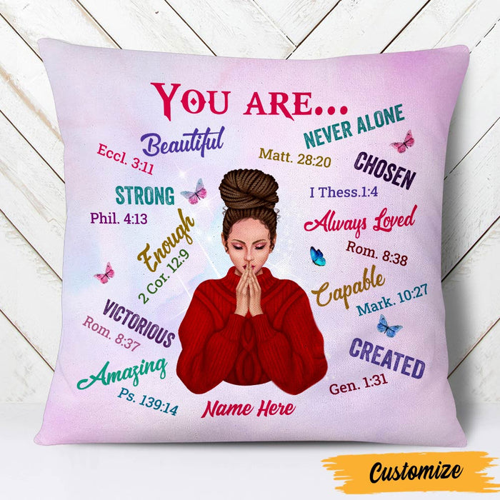 Personalized BWA Girl You Are Pillow OB122 95O47 1