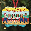 Personalized Sisters Friends Christmas Benelux Ornament OB131 95O36 1