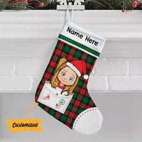 Personalized Christmas Family Delivery For Kids Grandkids Stocking OB131 23O57 thumb 1