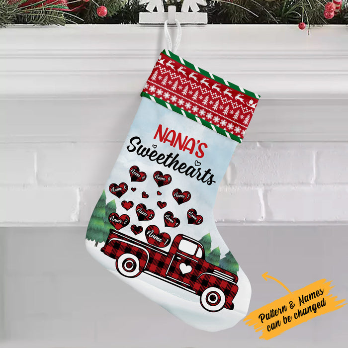 Personalized Christmas Grandma Stocking OB141 26O36 1