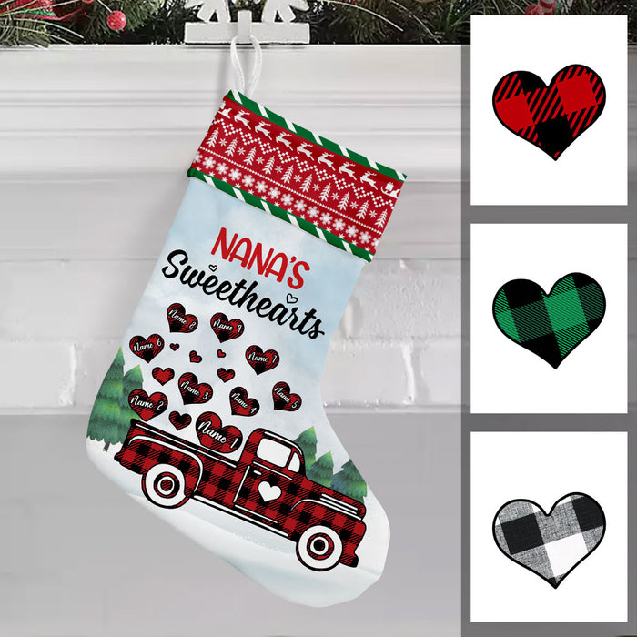 Personalized Christmas Grandma Stocking OB141 26O36 1