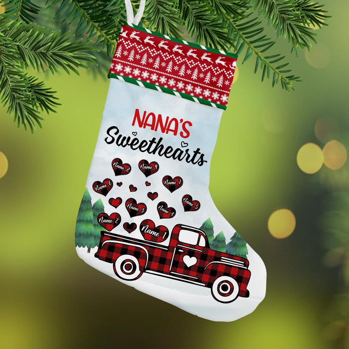 Personalized Christmas Grandma Stocking OB141 26O36 1