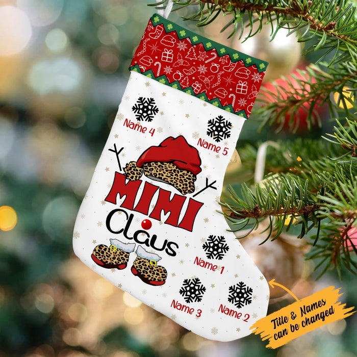 Personalized Christmas Grandma Stocking OB142 26O36 1
