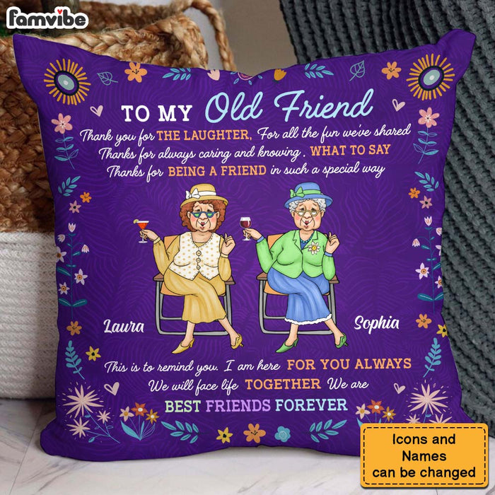 Personalized Gift For Friends Sister Thank You For Pillow 30693 1