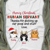 Personalized Cat Meowy Christmas Human Servant T Shirt OB141 85O34 thumb 1