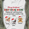 Personalized Dog Mom Thanks For Working Hard Christmas T Shirt OB142 85O34 1