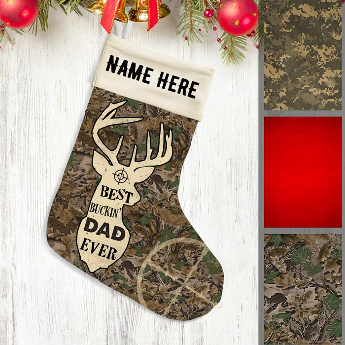 Personalized Hunting Dad Stocking OB145 81O34 1