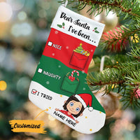 Personalized Family Kids Grandkids Christmas Stocking OB141 23O57 thumb 1