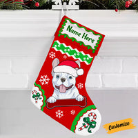 Personalized Dog Christmas Stocking OB133 87O53 thumb 1