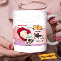 Personalized Girl Dog Peopley Mug OB144 81O47 thumb 1