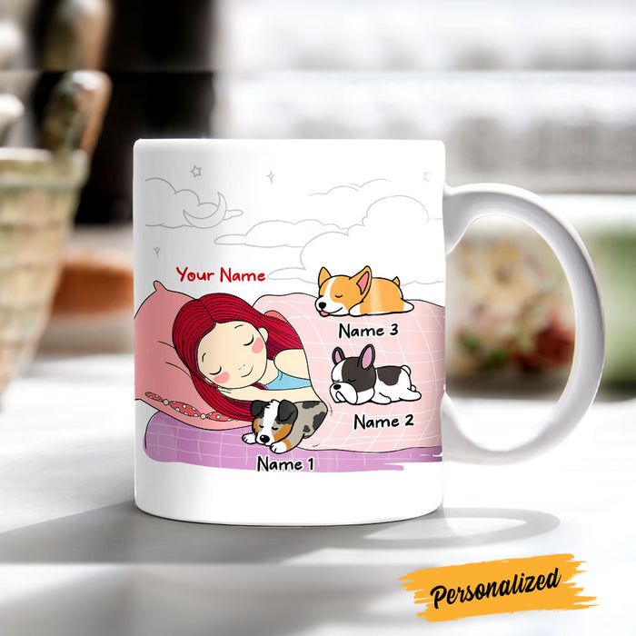 Personalized Girl Dog Peopley Mug OB144 81O47 1