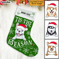 Personalized Dog Christmas Stocking OB141 87O53 thumb 1