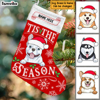 Personalized Dog Christmas Stocking OB141 87O53 thumb 1