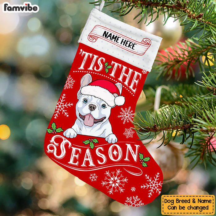 Personalized Dog Christmas Stocking OB141 87O53 1
