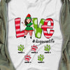 Personalized Love Dog Mom Christmas T Shirt OB152 30O36 1